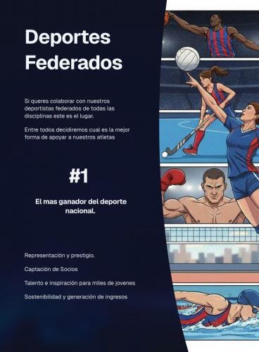 AYUDÁ A LOS DEPORTES FEDERADOS