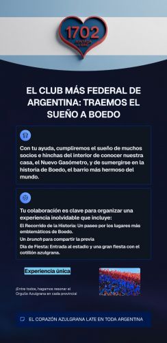 EL CLUB MÁS FEDERAL DE LA ARGENTINA